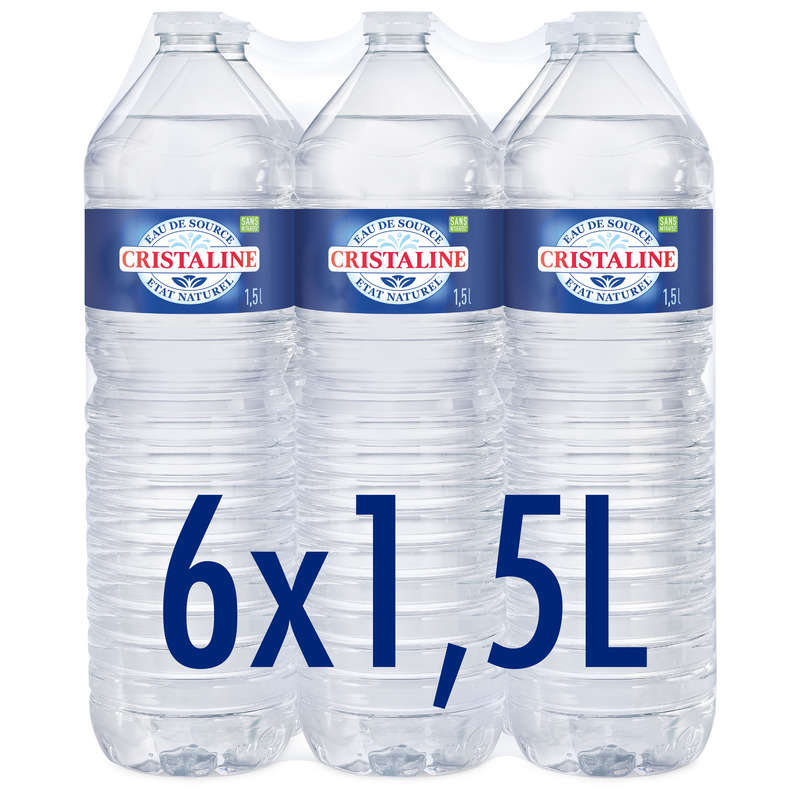Eau Cristalline 6x1,5 L