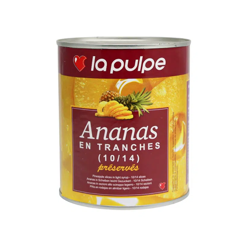 Ananas 4/4 tranches
