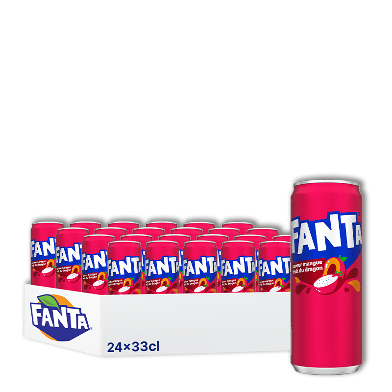 Fanta fruit du dragon 24x33CL