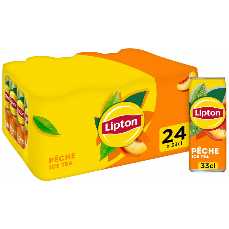 Lipton Ice tea pêche 24x33CL