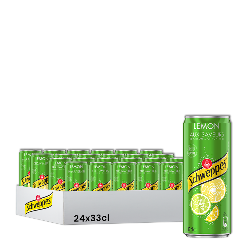 Schweppes Citron 24x33CL